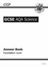 Image for GCSE Core Science AQA A Answers (for Workbook) - Foundation (A*-G Course)