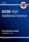 Image for GCSE Additional Science AQA Revision Guide - Foundation