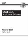 Image for GCSE Additional Science AQA Answers (for Workbook) - Higher