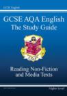 Image for GCSE AQA Understanding Non-Fiction Texts Study Guide - Higher (A*-G Course)