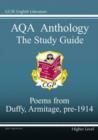 Image for Poems from Duffy, Armitage, pre-1914  : AQA A specification - higher level