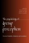 Image for The Psychology of Group Perception