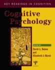 Image for Cognitive psychology  : key readings