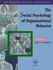 Image for The Social Psychology of Organizational Behavior