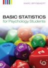 Image for Basic Statistics for Psychology Students