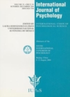 Image for 28th International Congress of Psychology Abstracts