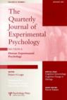 Image for Cognitive Gerontology: Cognitive Change in Old Age : A Special Issue of the Quarterly Journal of Experimental Psychology, Section A