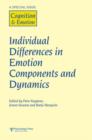 Image for Individual Differences in Emotion Components and Dynamics
