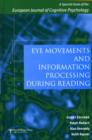 Image for Eye Movements and Information Processing During Reading
