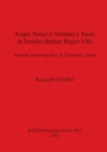 Image for Acque Sorgivi Salutari e Sacre in Etruria (Italiae Regio VII) : Ricerche Archeologiche e di Tipografia Antica