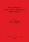 Image for Greek Settlements in the Eastern Mediterranean and the Black Sea