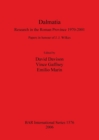Image for Dalmatia. Research in the Roman Province 1970-2001