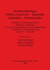 Image for Kontinuitatsfragen: Mittlere Kaiserzeit - Spatantike Spatantike - Fruhmittelalter