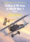 Image for Fokker D VII Aces of World War 1Part 2