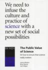 Image for The Public Value of Science