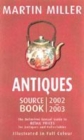 Image for Antiques source book 2002-2003  : the definitive annual guide to retail prices for antiques and collectables