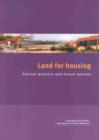 Image for Land for housing  : current practice and future options