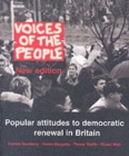 Image for Voices of the people  : popular attitudes to democratic renewal in Britain