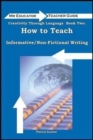 Image for Creativity Through Language 2 : How to Teach Informative/Non-Fiction Writing