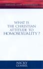 Image for What is the Christian Attitude to Homosexuality?