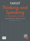Image for Thinking and speaking in secondary schools  : essential reading for effective learning