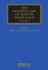 Image for The Modern Law of Marine Insurance : Volume 3