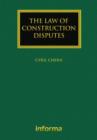 Image for The Law of Construction Disputes