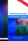 Image for Improving learning in secondary English