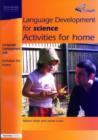 Image for Language development for science: Activities for home