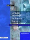 Image for Language knowledge for primary teachers
