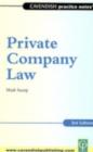 Image for Private Company Law