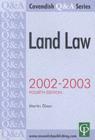 Image for Land law 2009-2010
