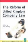 Image for The reform of United Kingdom company law