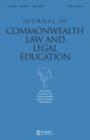 Image for Journal Of Commonwealth Law And Legal Education.