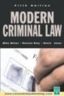 Image for Modern Criminal Law