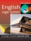 Image for English legal system lawcards.
