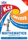 Image for Key Stage 3 maths Q&amp;A success guide: Levels 3-6