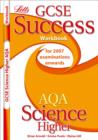 Image for AQA Science - Higher Tier : Workbook (2012 Exams Only)
