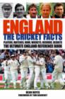 Image for England  : the cricket facts