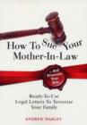 Image for How to Sue Your Mother-in-Law