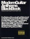 Image for Modern Guitar Anthems Black Book