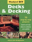 Image for Decks &amp; decking  : 15 step-by-step projects