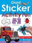Image for Giant Sticker Activity Book for Boys