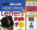 Image for Wipe Clean Letters : Simple First Activities