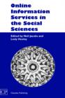 Image for Online information services in the social sciences