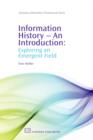 Image for Information History - An Introduction