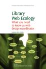 Image for Library Web Ecology