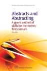Image for Abstracts and abstracting  : a genre and skills for the 21st century