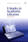 Image for E-books in academic libraries