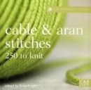 Image for Cables and Aran Stitches